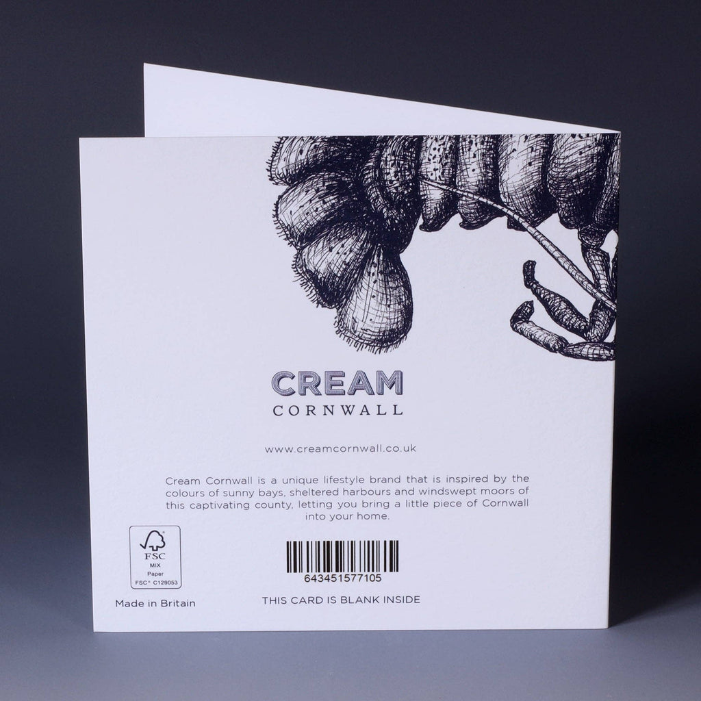 Lobster Greetings Card