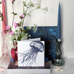 Jellyfish Greetings Card