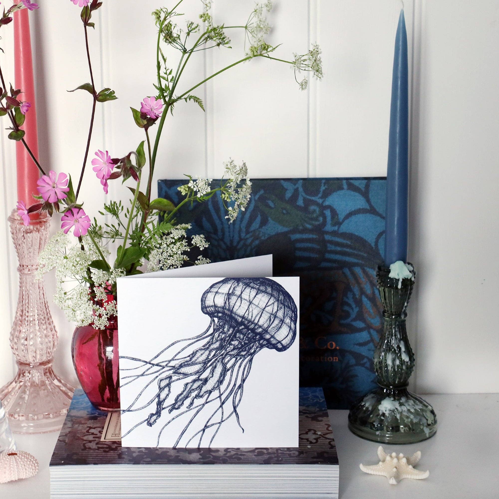 Jellyfish Greetings Card