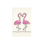 Flamingo Valentine Card