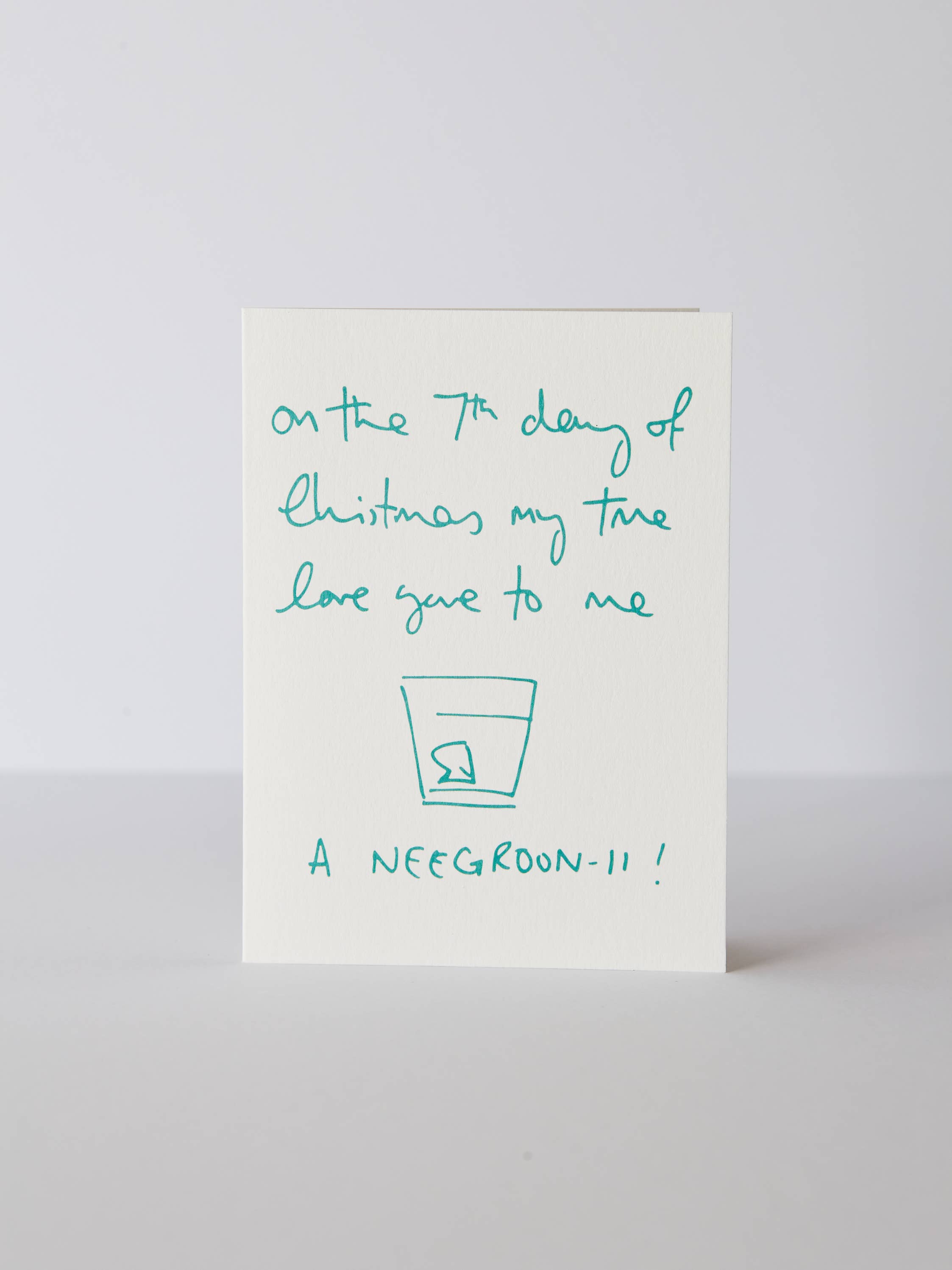 Negroni Christmas Card