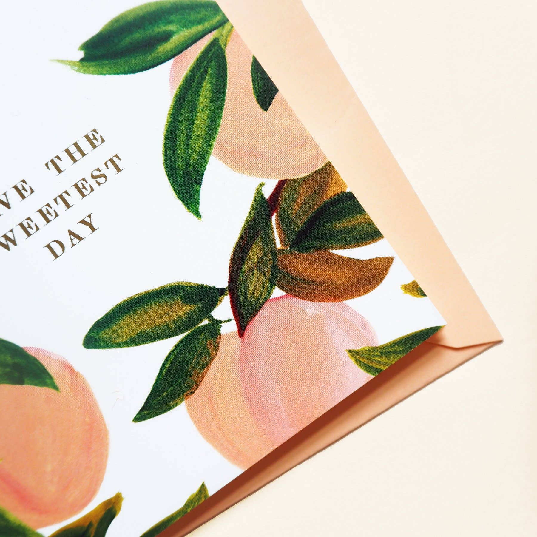 Sweetest Day Peach Summer Birthday