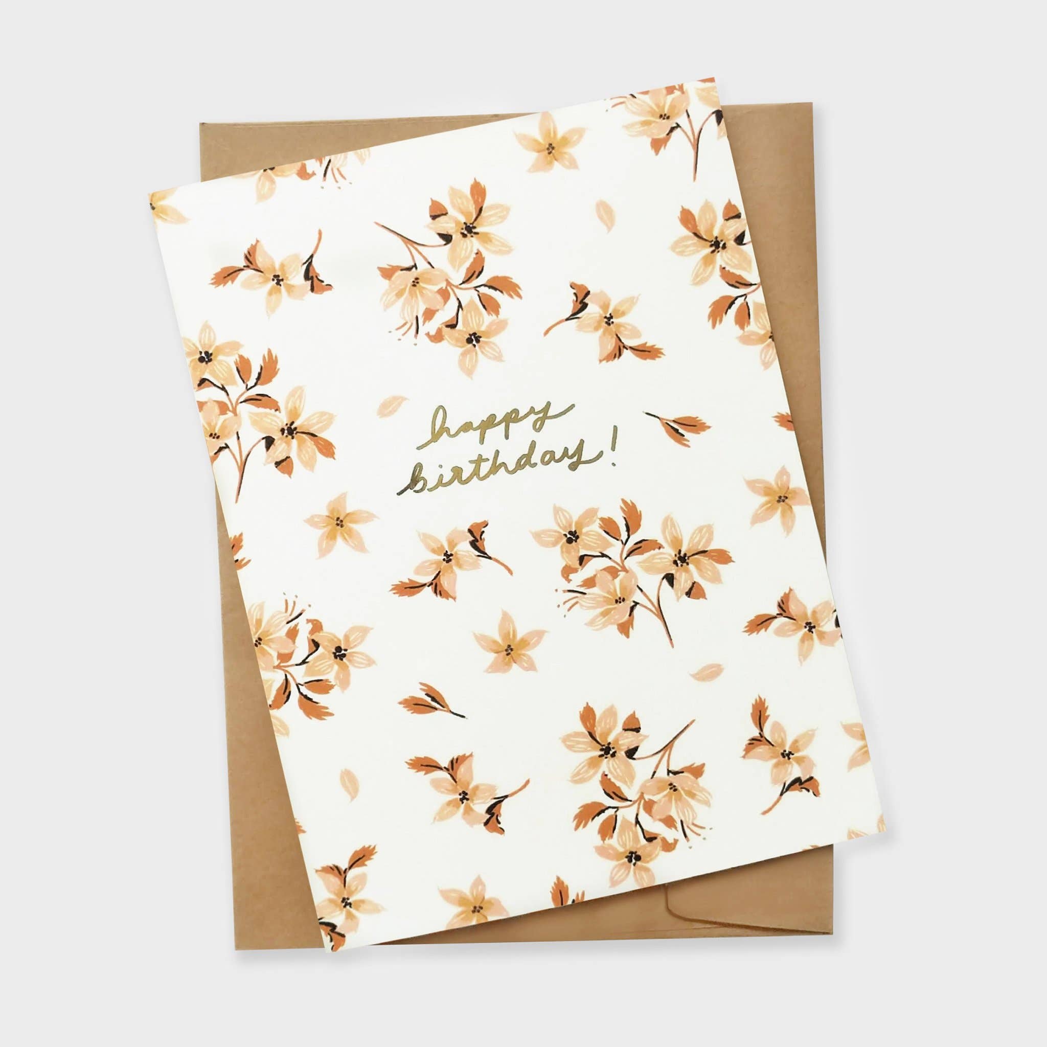 Ditsy Floral Print Cottagecore Birthday Card