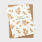 Ditsy Floral Print Cottagecore Birthday Card