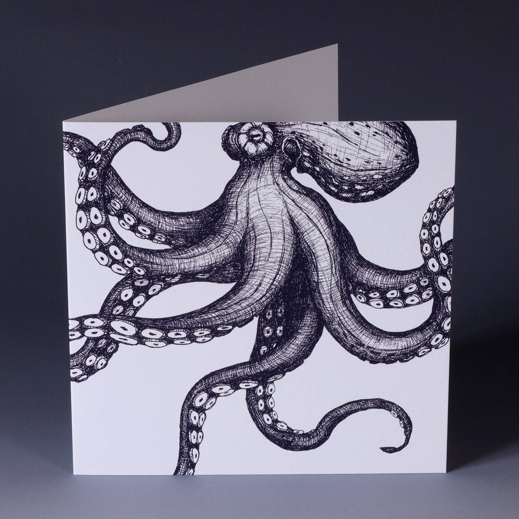 Octopus Greetings Card