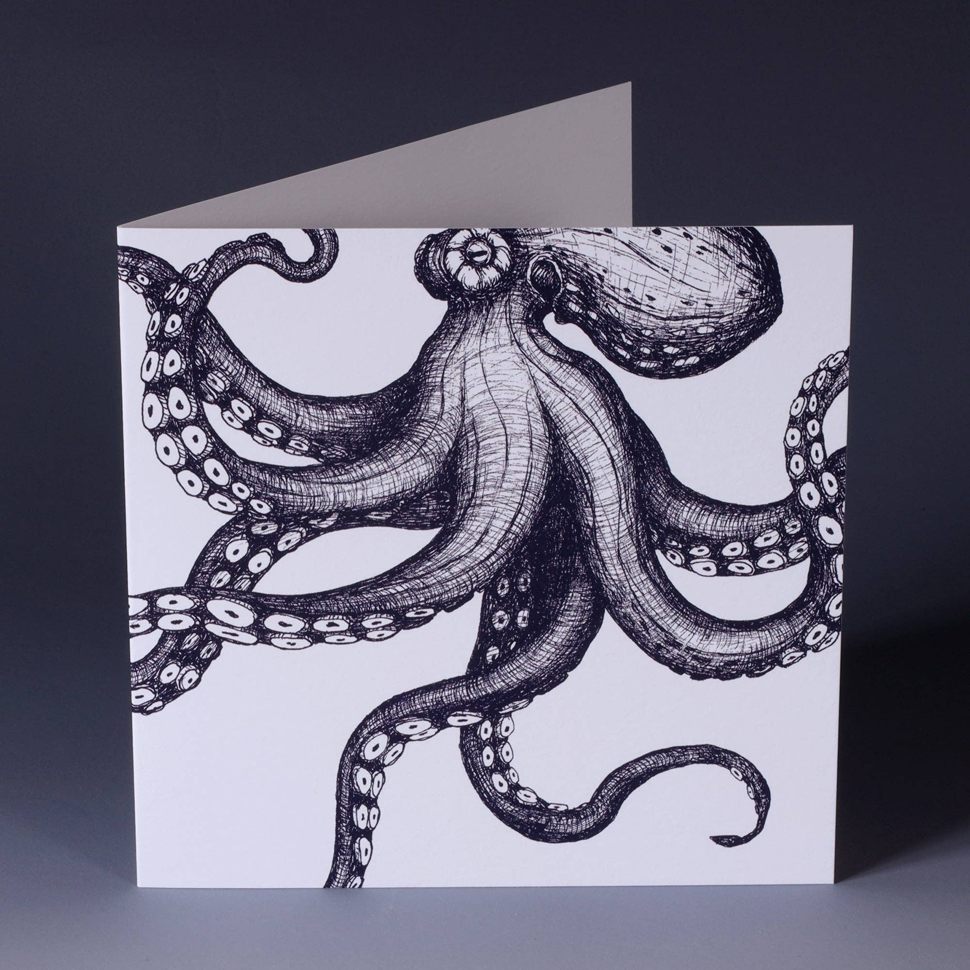 Octopus Greetings Card