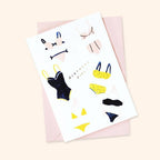 Illustrated Swimsuit "Birthday Girl" Summer Birthday Card