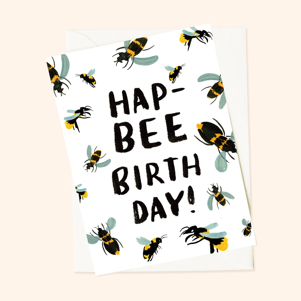 Bee Birthday Card for Bee Lovers
