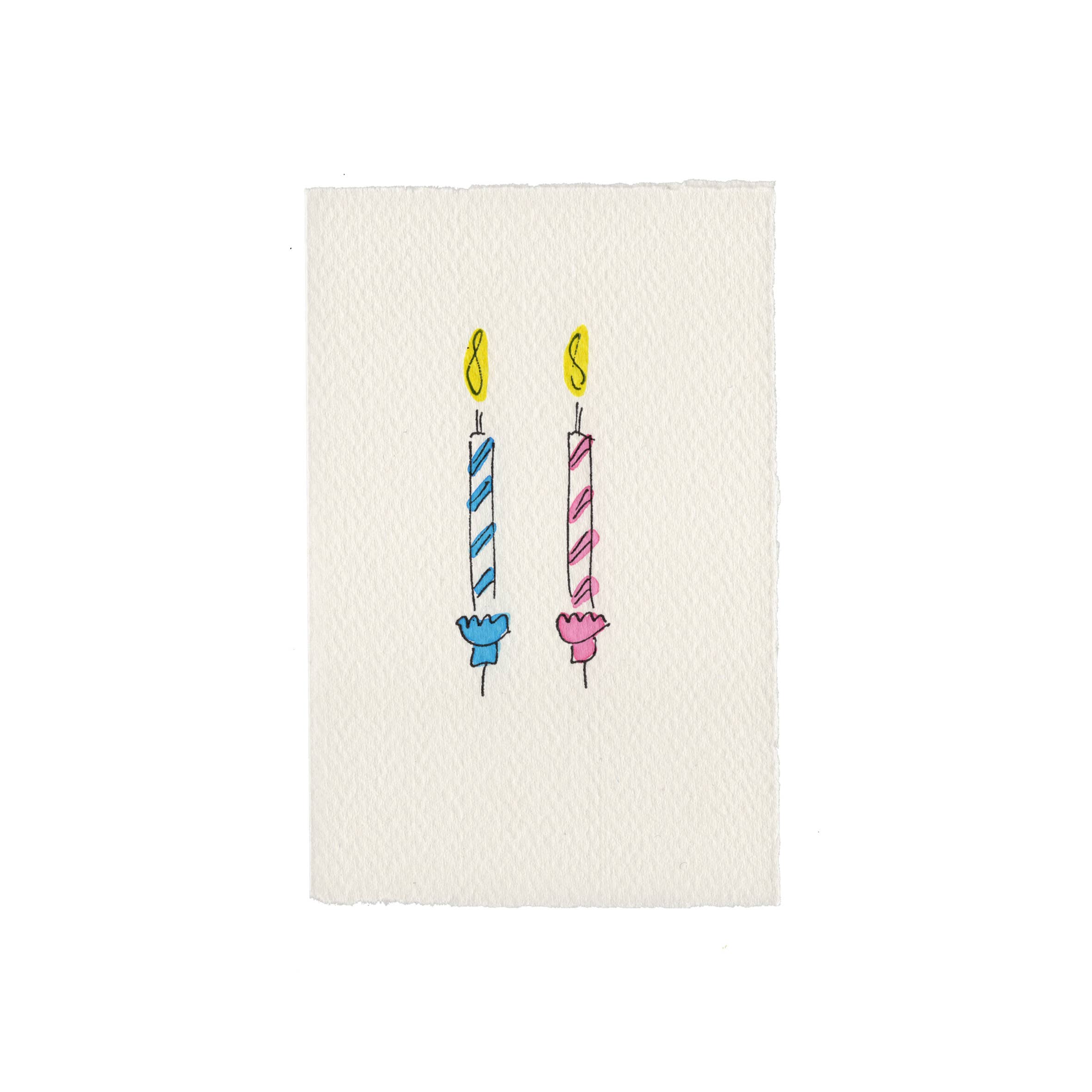 Birthday Candles Card: 1