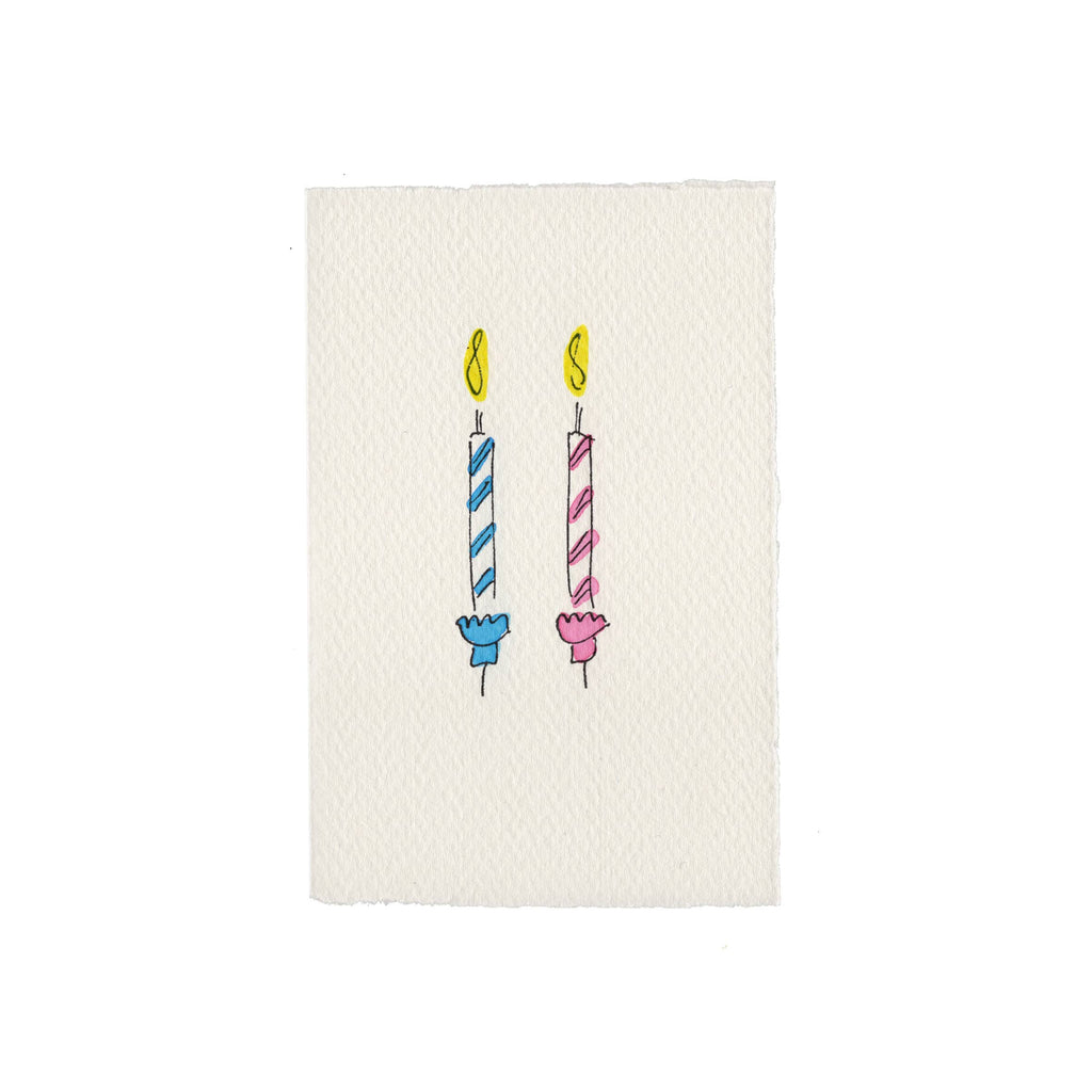 Birthday Candles Card: 1