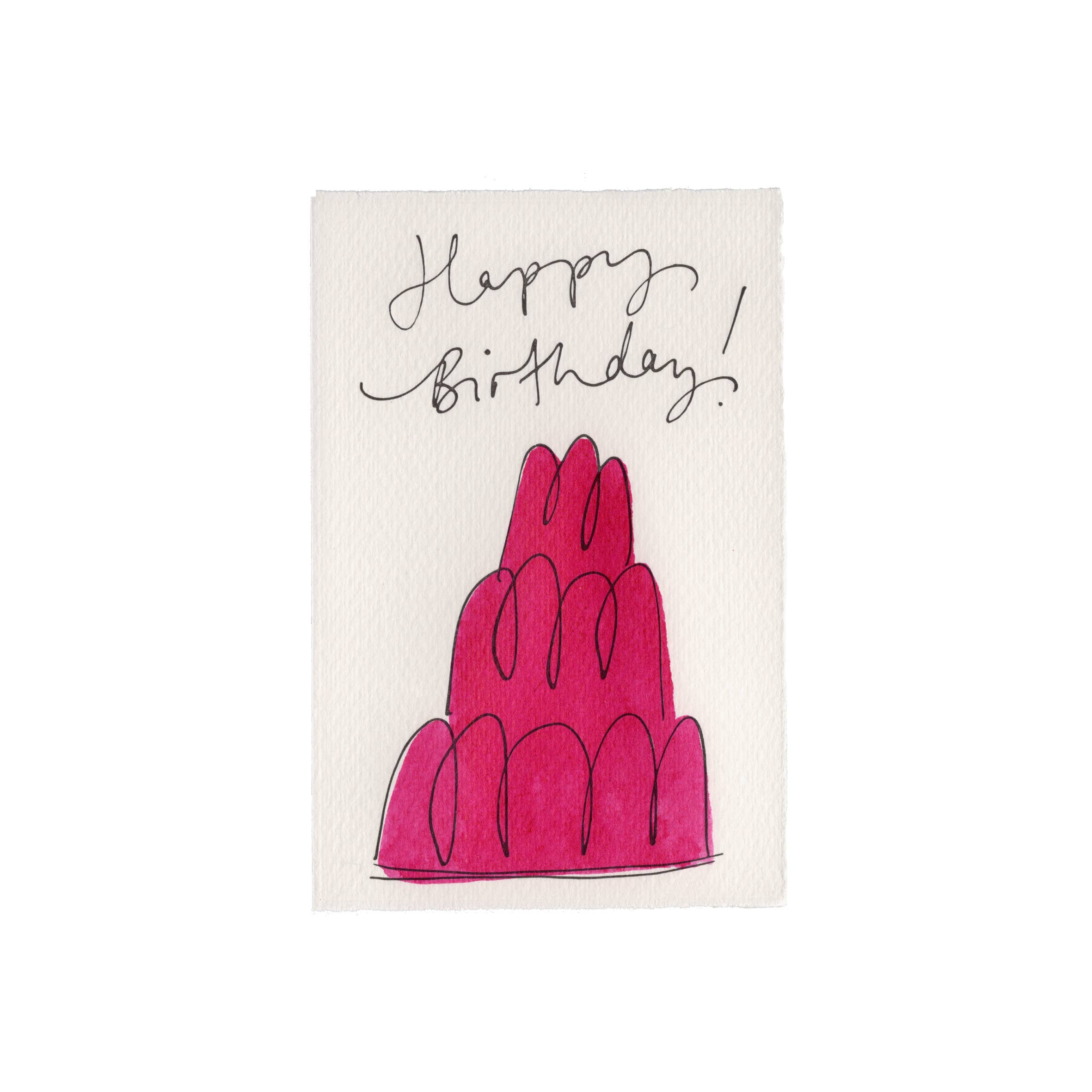 Jelly Card: Pink