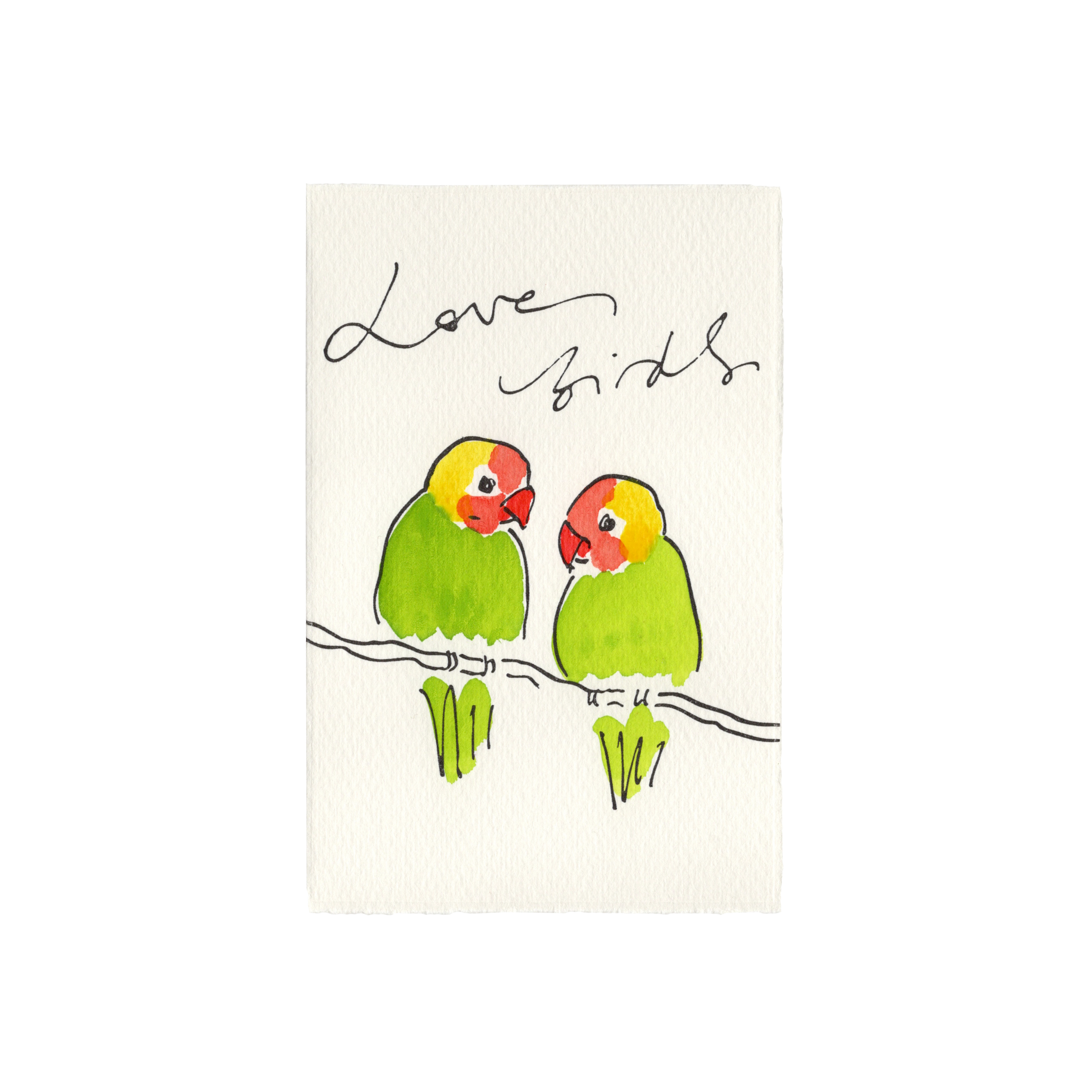 Love Birds Valentine Card