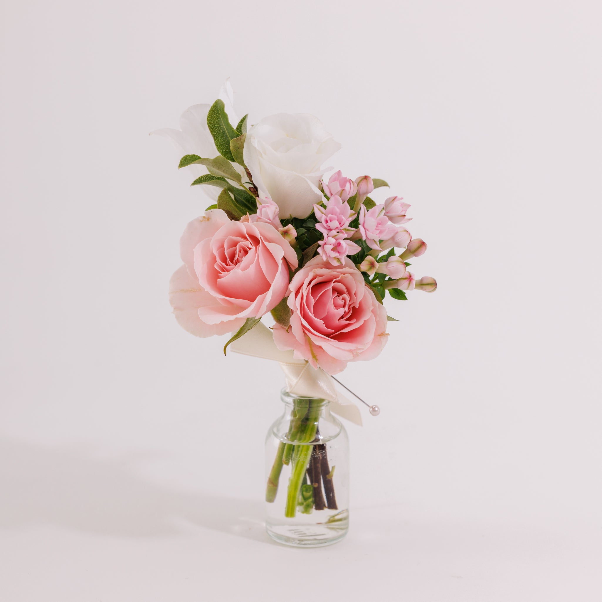 Buttonholes (Coconut Ice)