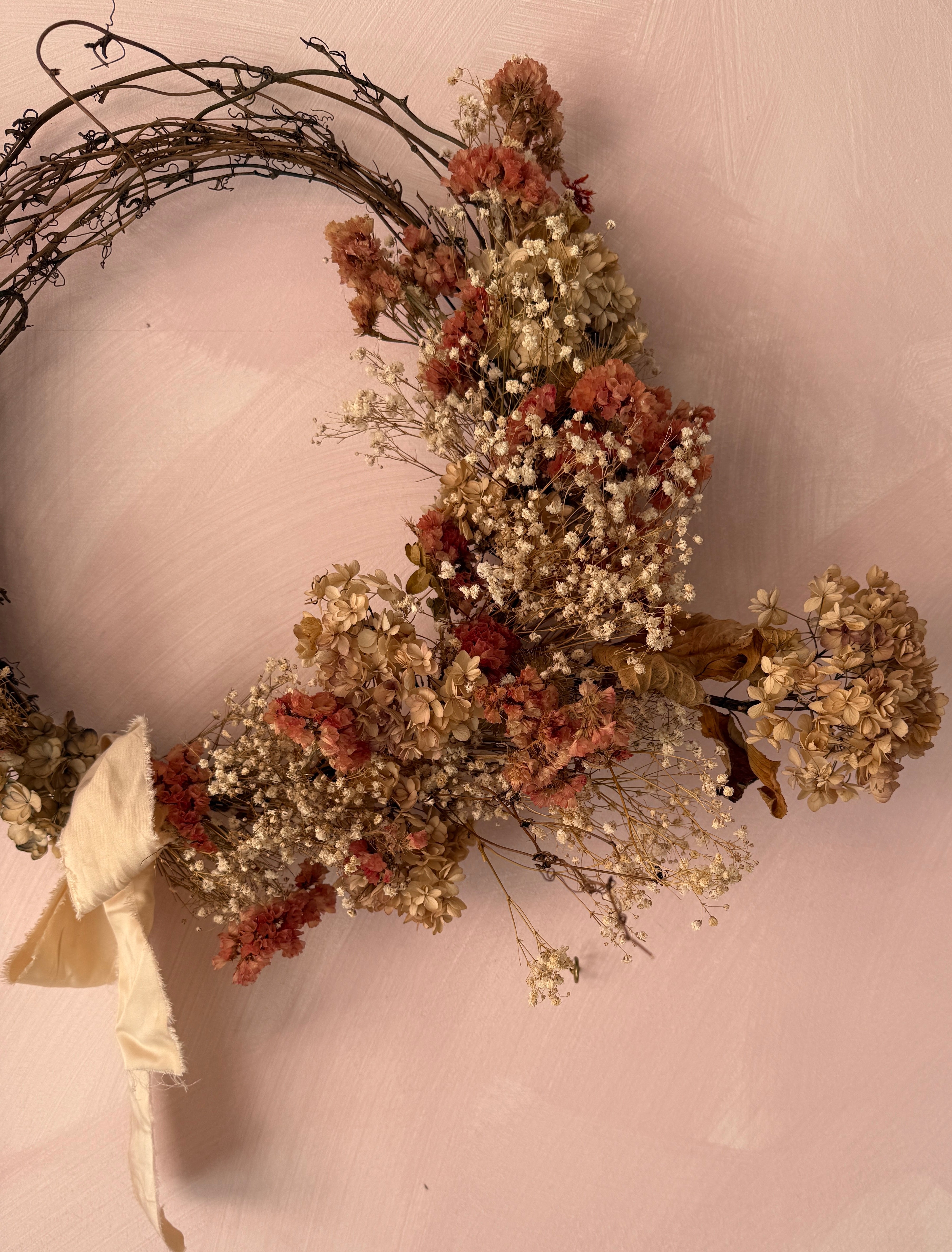 Autumnal Dried Wreath Workshop