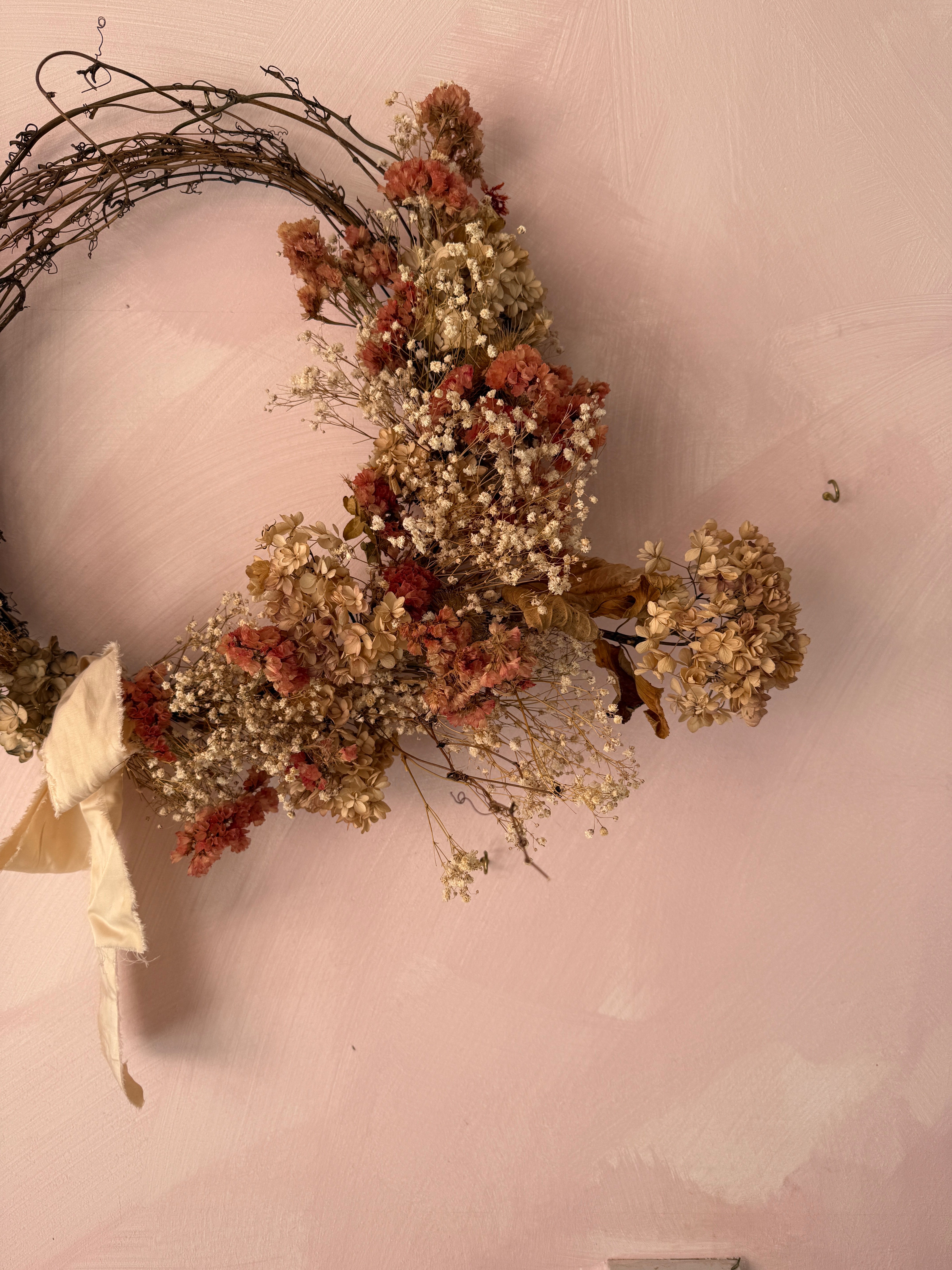 Autumnal Dried Wreath Workshop
