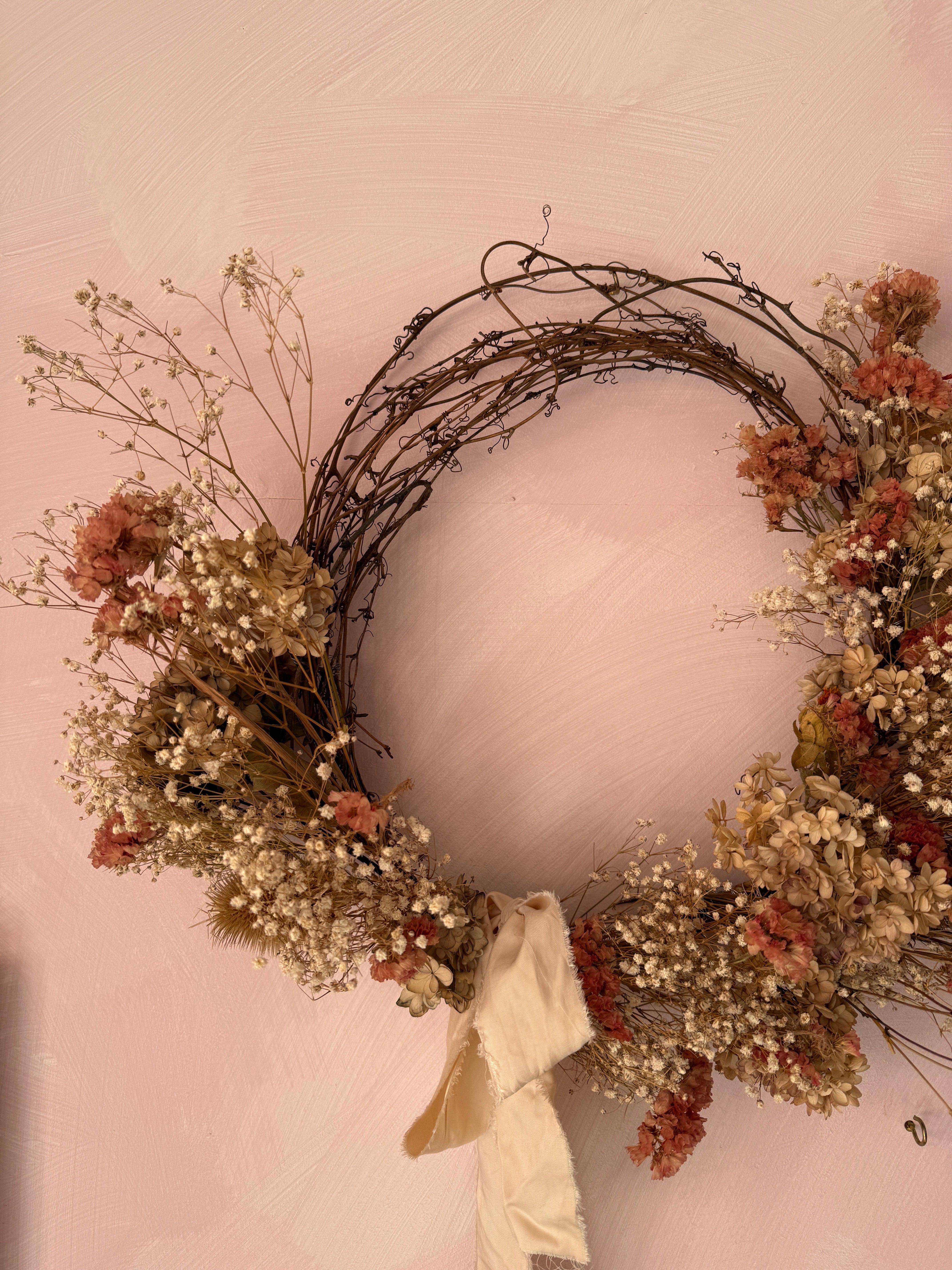 Autumnal Dried Wreath Workshop