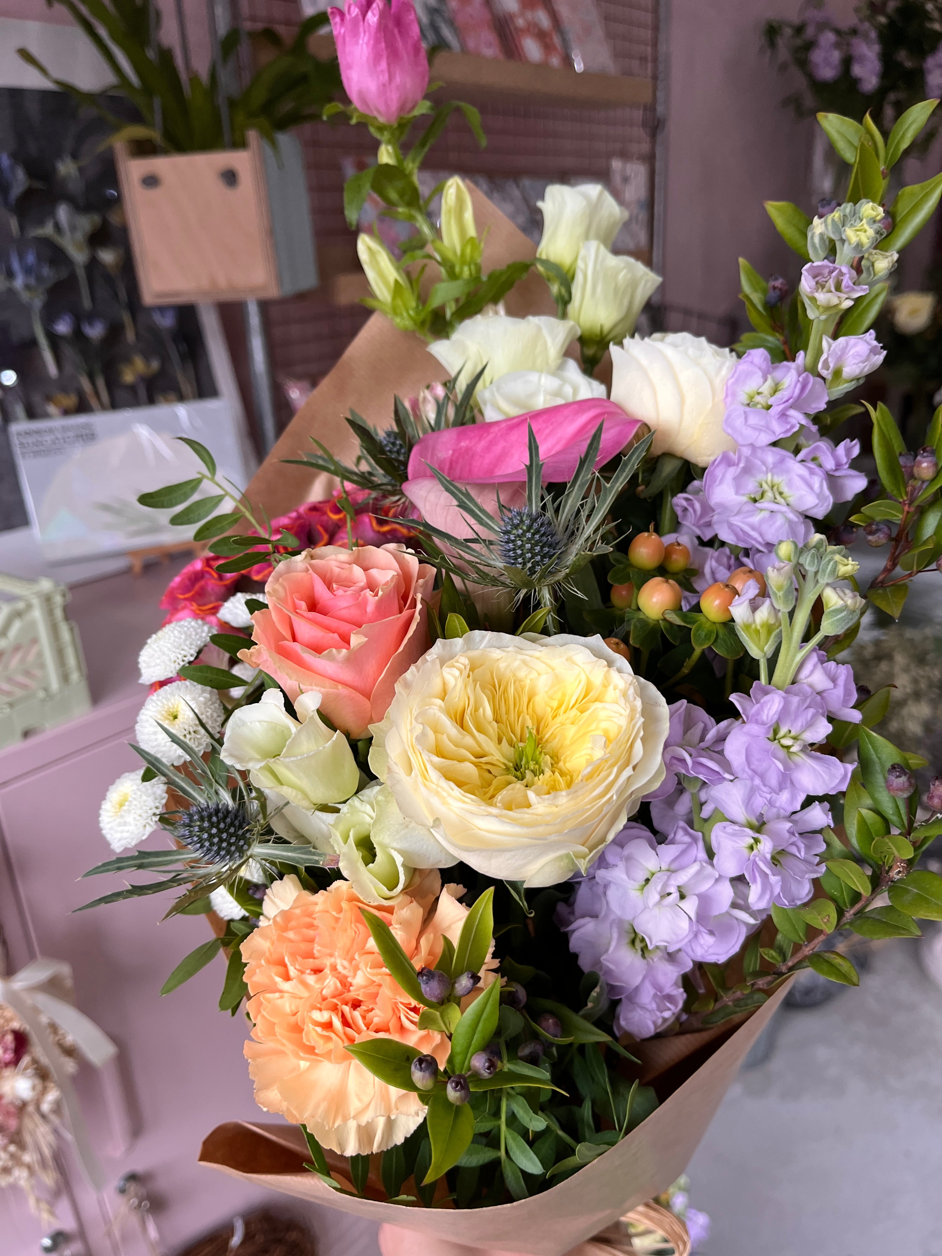 Rainbow Flower Subscription