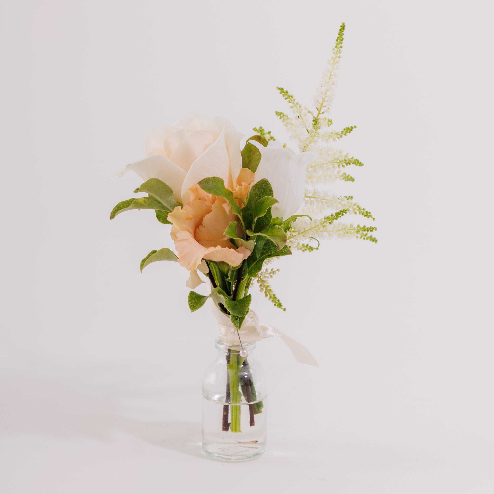 Buttonholes (Rosy Apple)