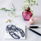 Lobster Greetings Card