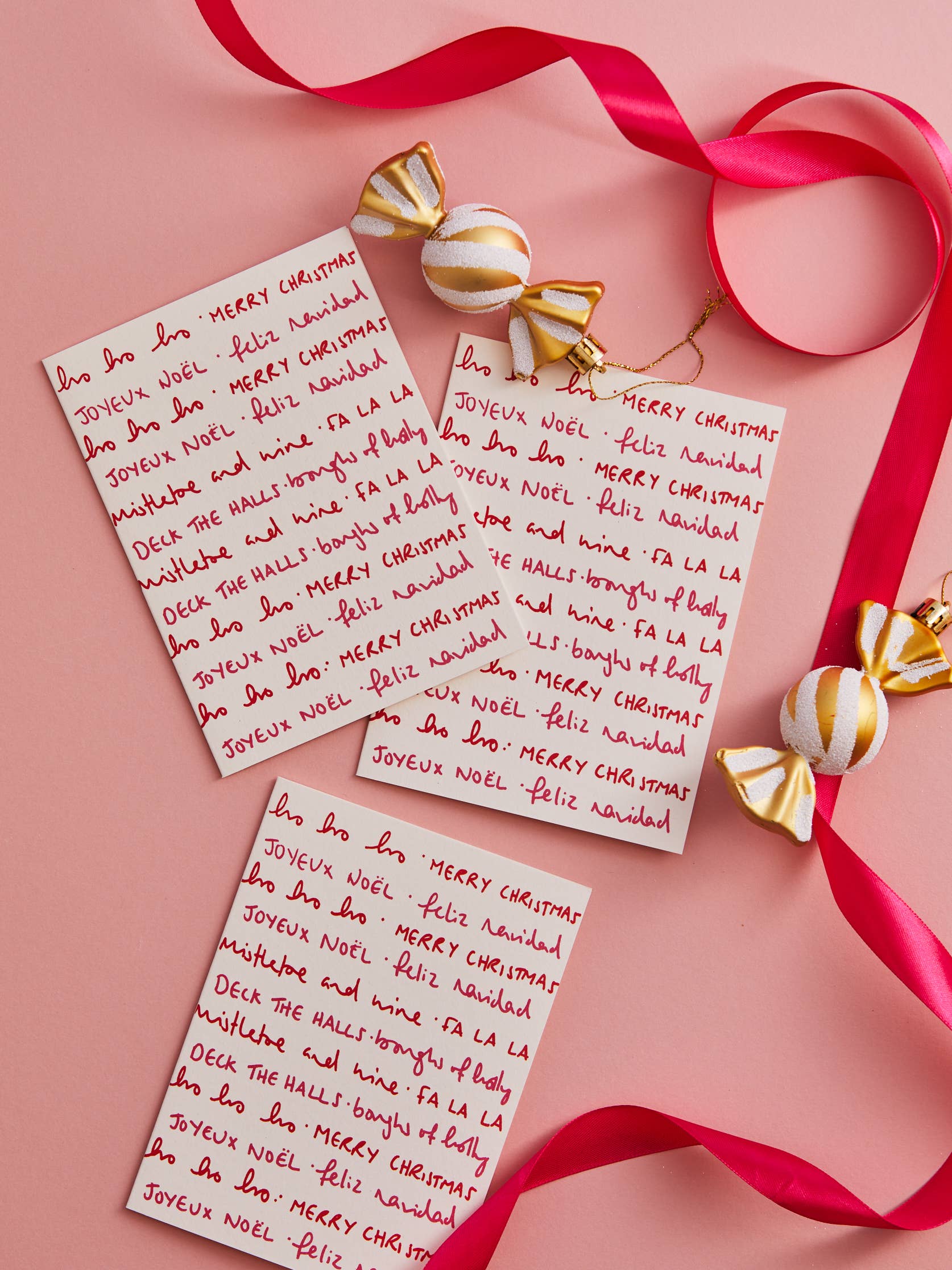 Wordy Christmas Card