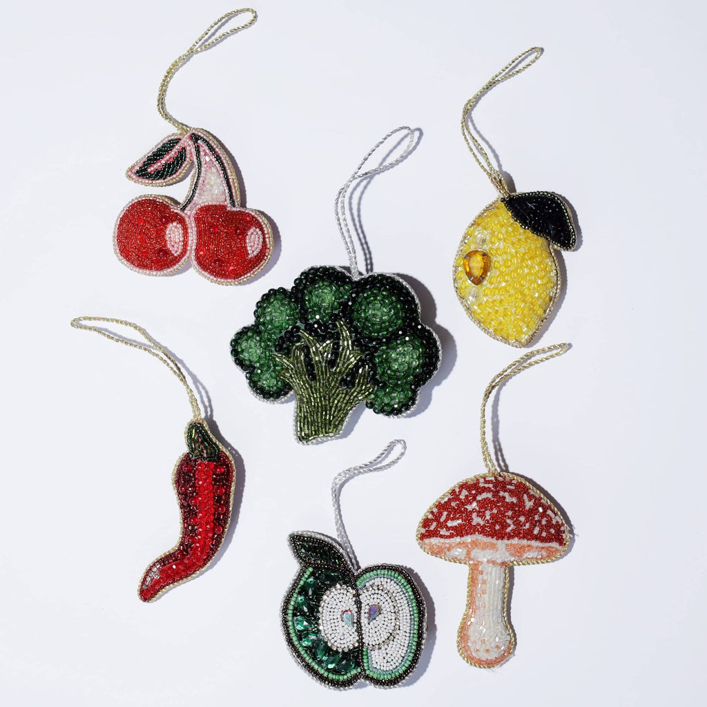 Beaded Chilli Hanging Decoration