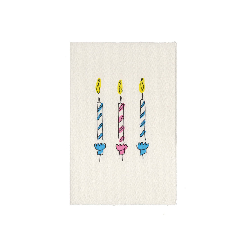 Birthday Candles Card: 1
