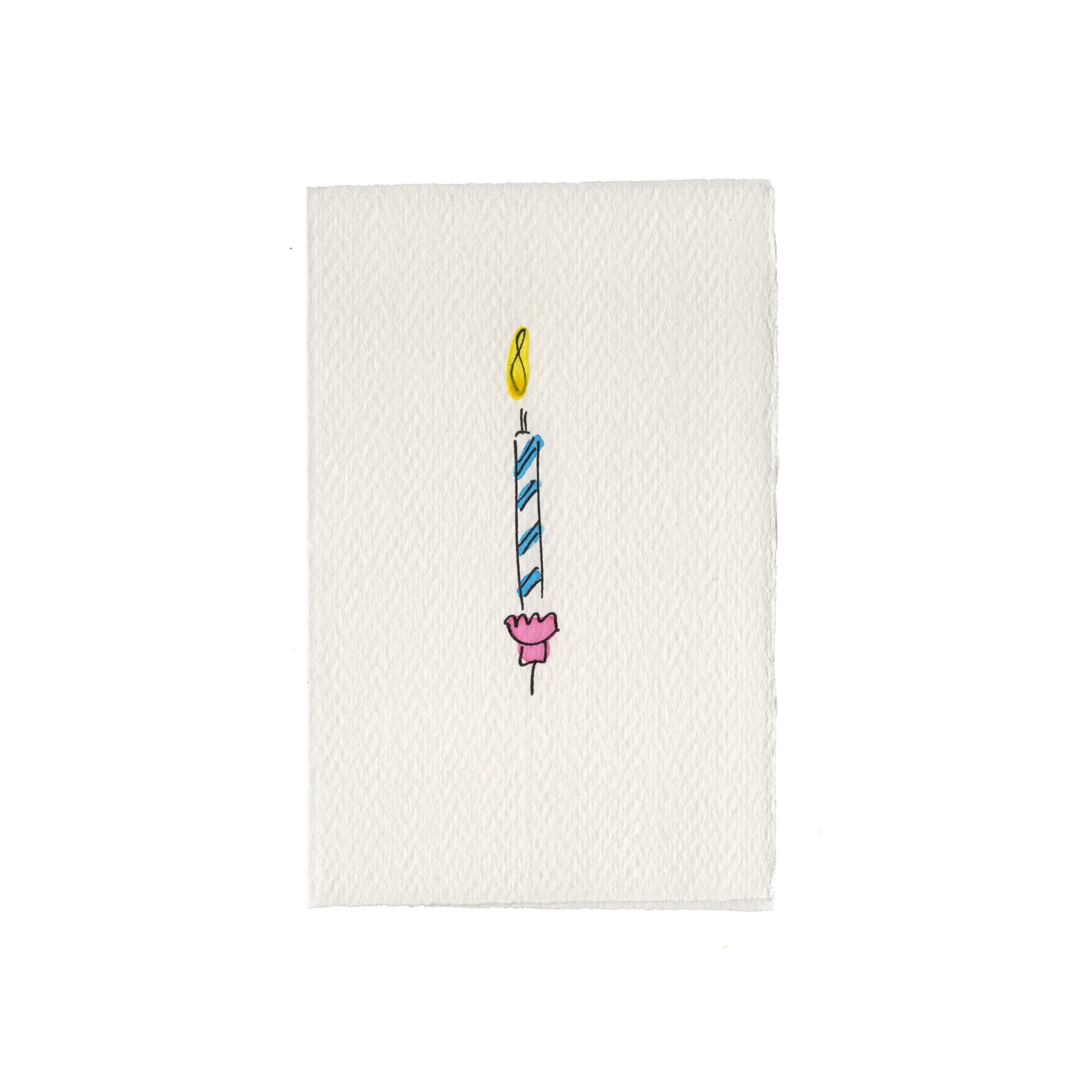 Birthday Candles Card: 1