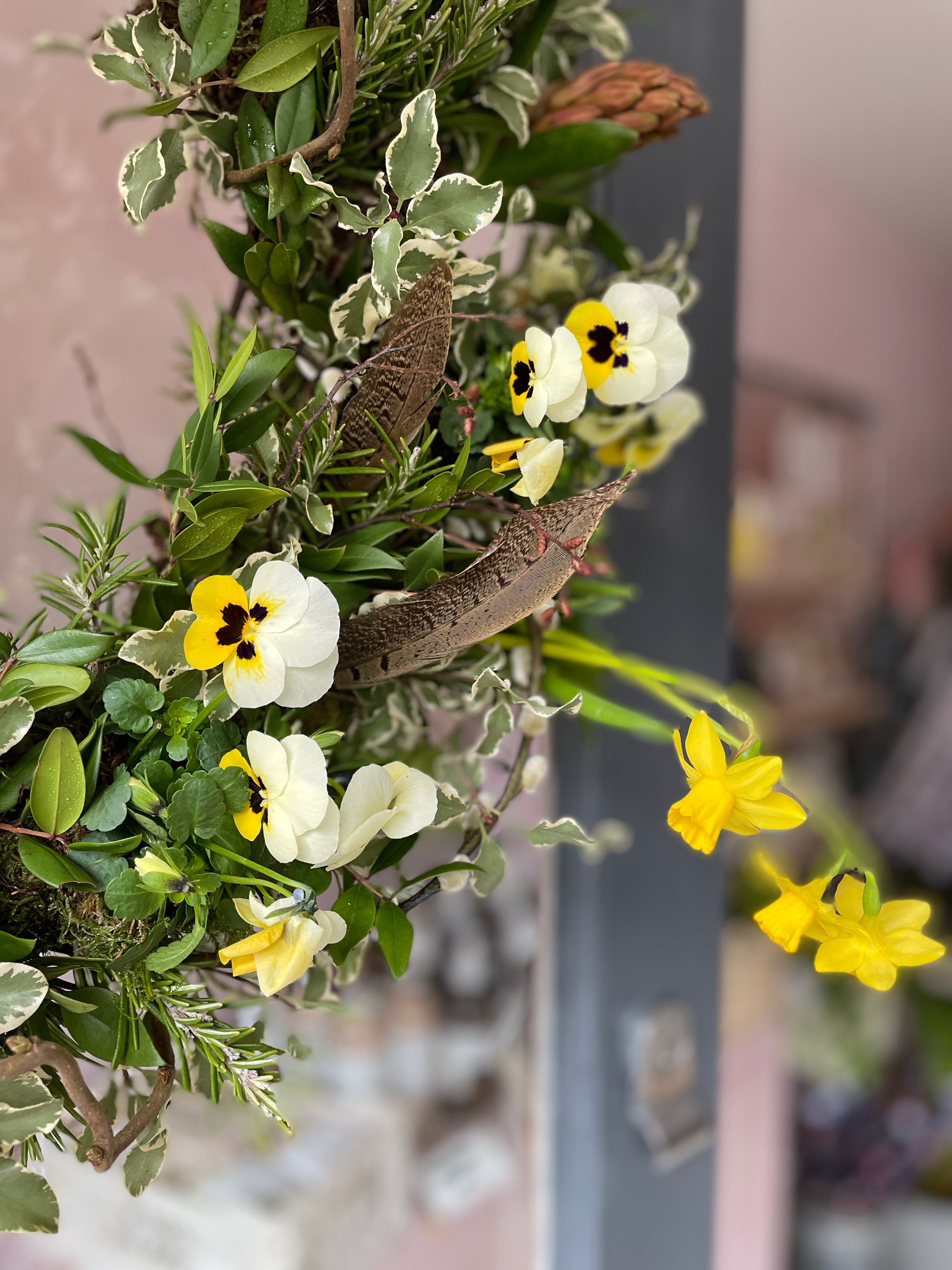 Spring 'Living' Wreath Workshops - Saturday 12th April