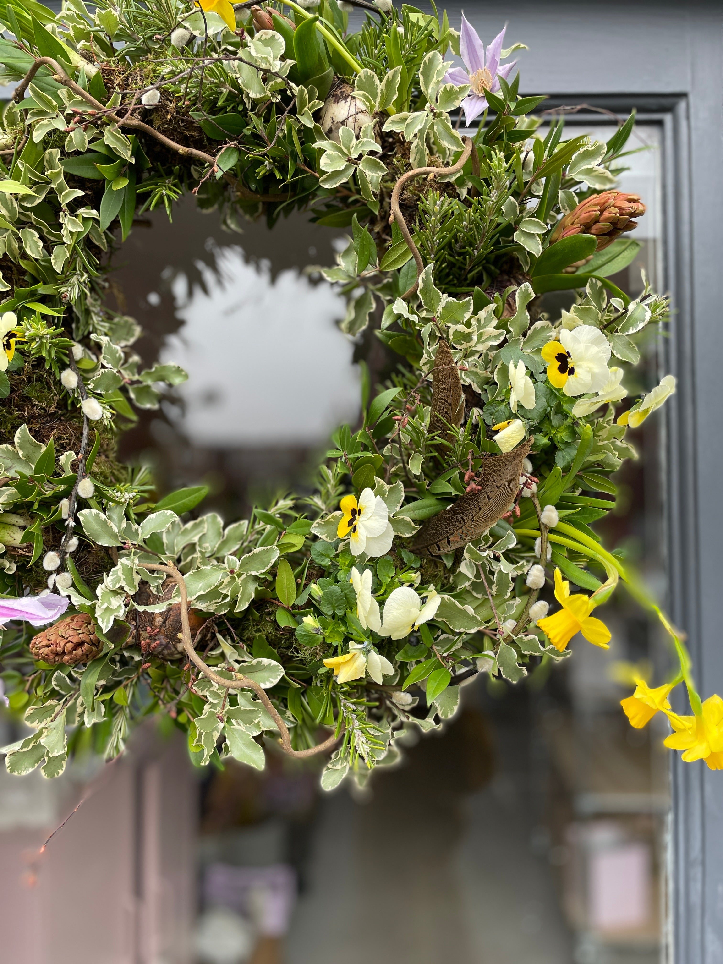 Spring 'Living' Wreath Workshops - Saturday 12th April