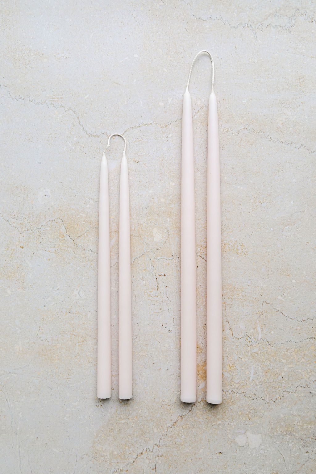 Bloom Hand Dipped Taper Candles - pair