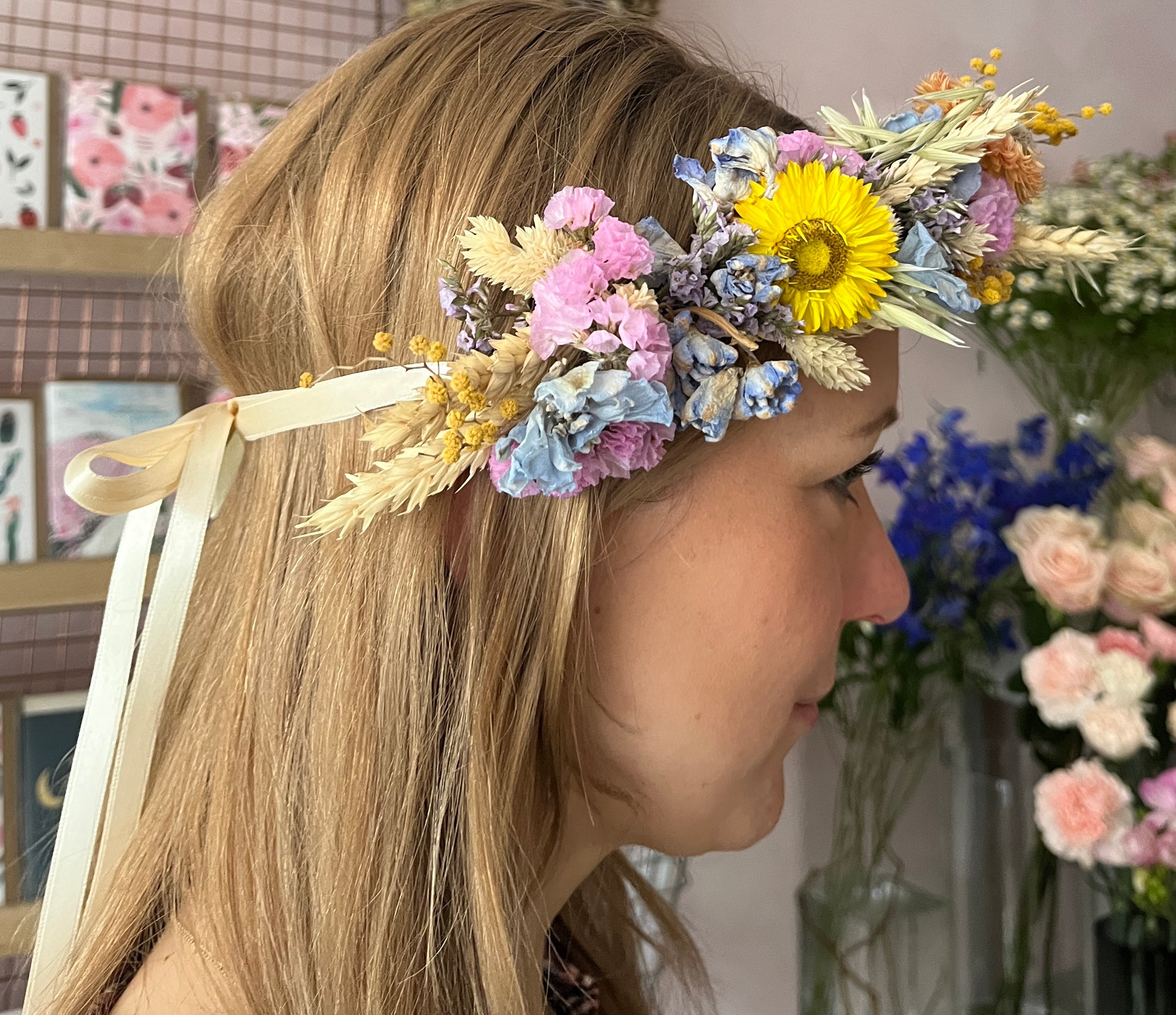 Summer flower crown