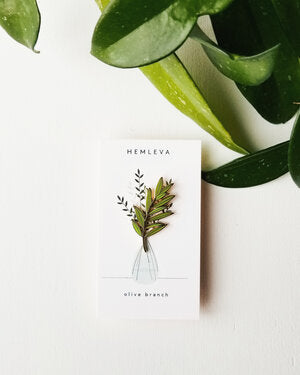 Olive Branch - Hemleva Pin
