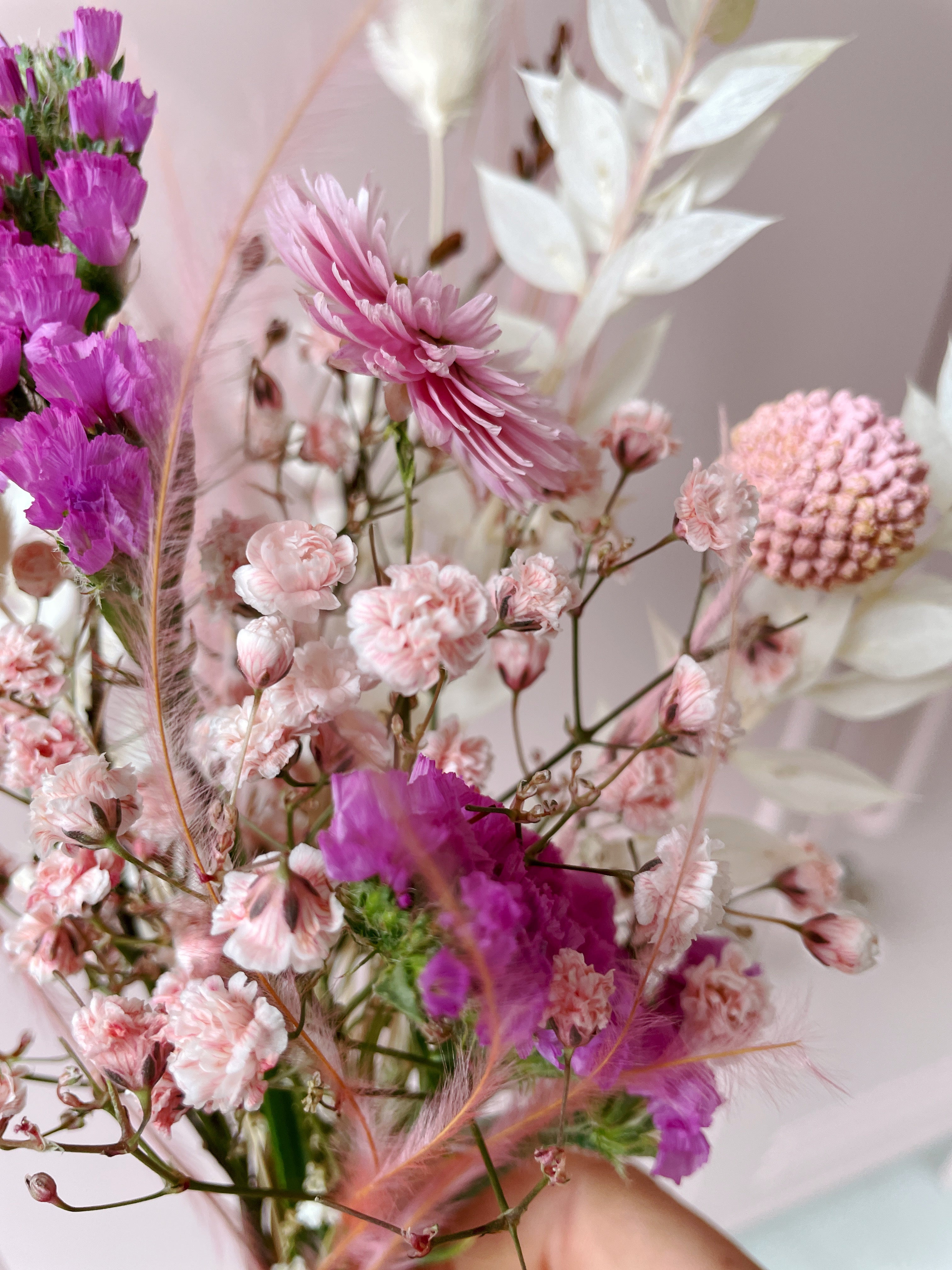 Mini dried bunch - pinks