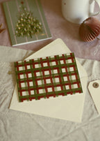 Annie Dornan Smith - Comfort and Joy Tartan Christmas Card