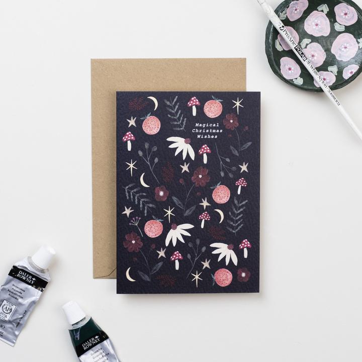 Magical Christmas Wishes - Greeting Card