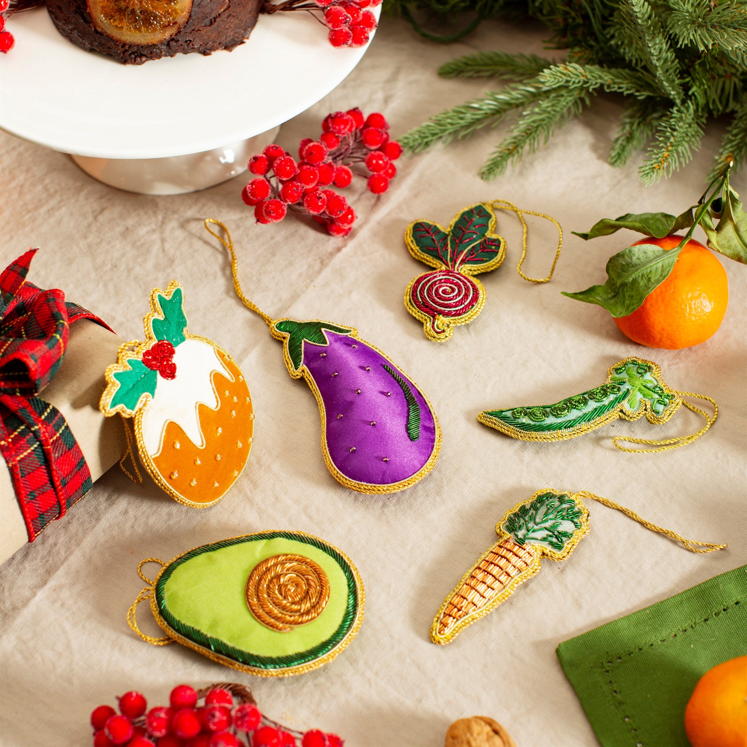 Christmas Tree Decoration - Pudding