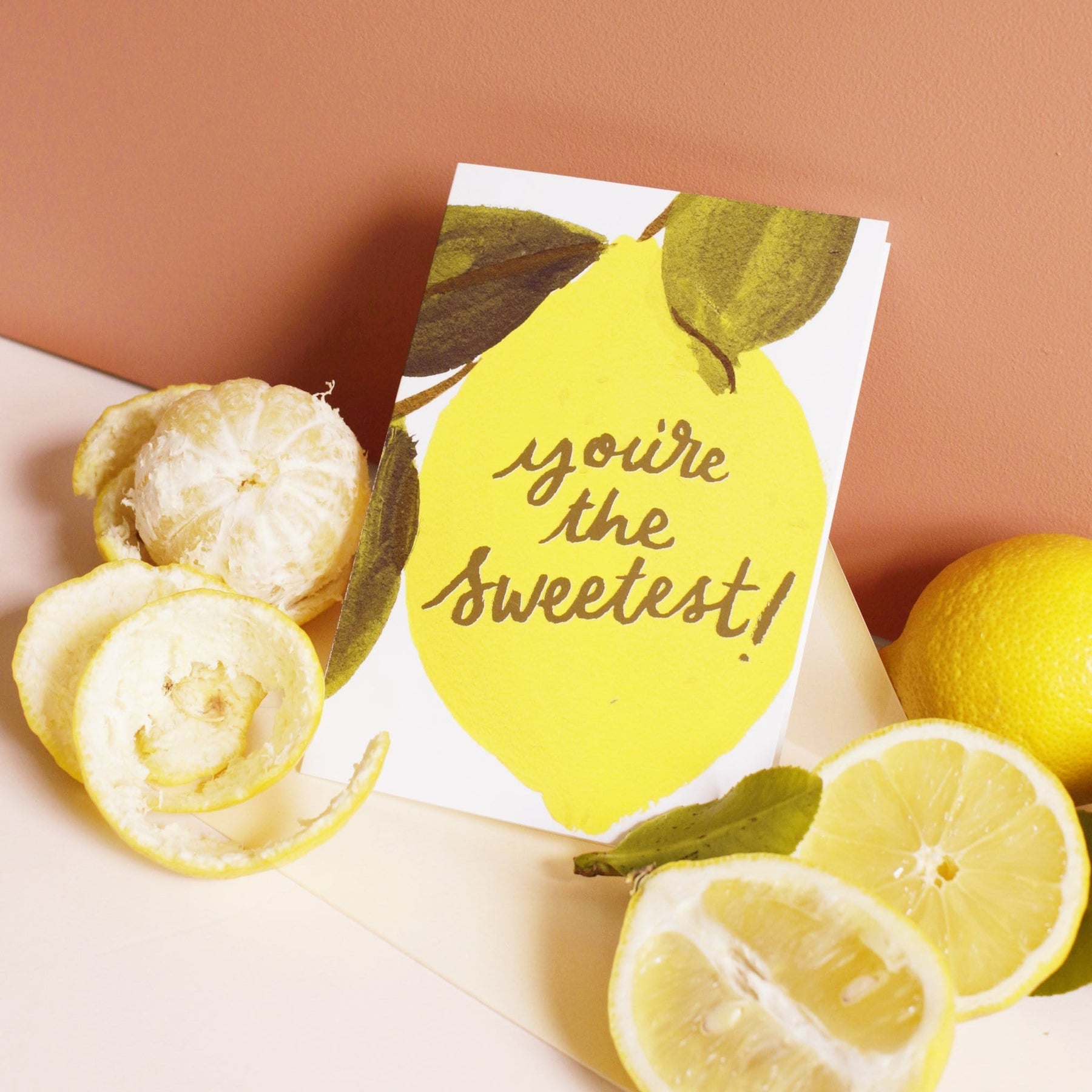 You're the Sweetest - Citrus card